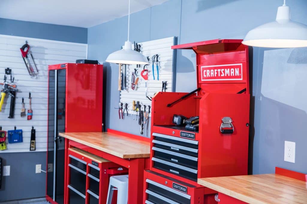How To Organize Your Garage Like A Pro, Garage Tool Cabinet Setup