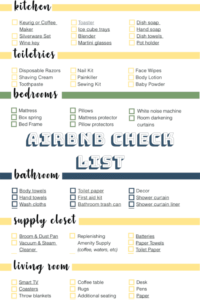 The Airbnb Host's Kitchen Essentials Checklist – Big Heart Hosting