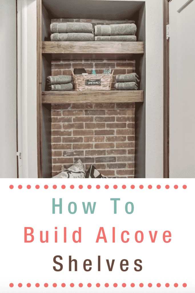How To Build Alcove Shelves Nestrs, How To Make Floating Shelves In Alcove