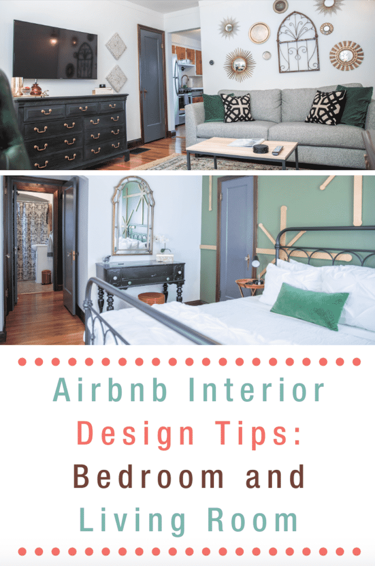 AirBnB Interior Design Tips: Bedroom And Living Room Tour Part 1