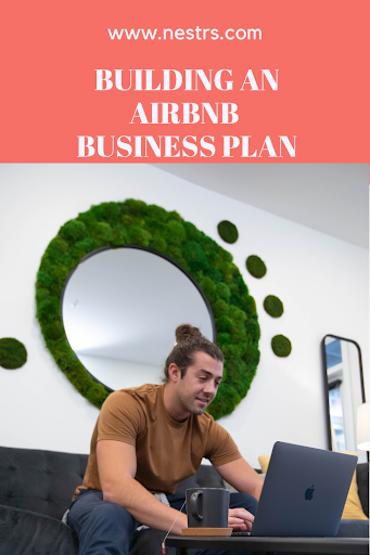 building an Airbnb business plan stock image 