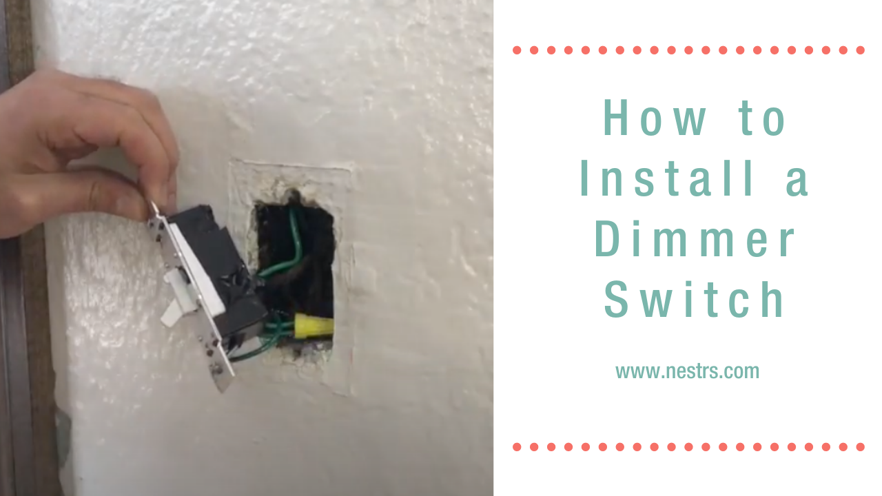 installing dimmer switch