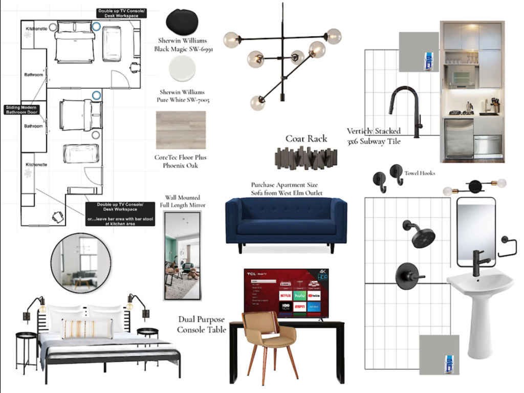 Studio floor plan