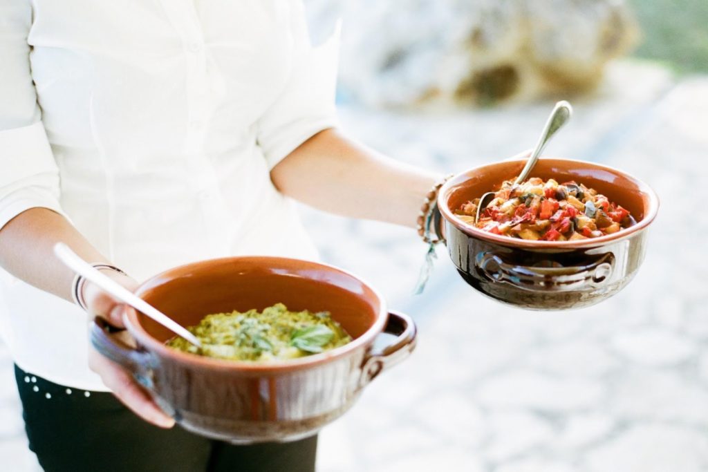 Guacamole and Salsa appetizers