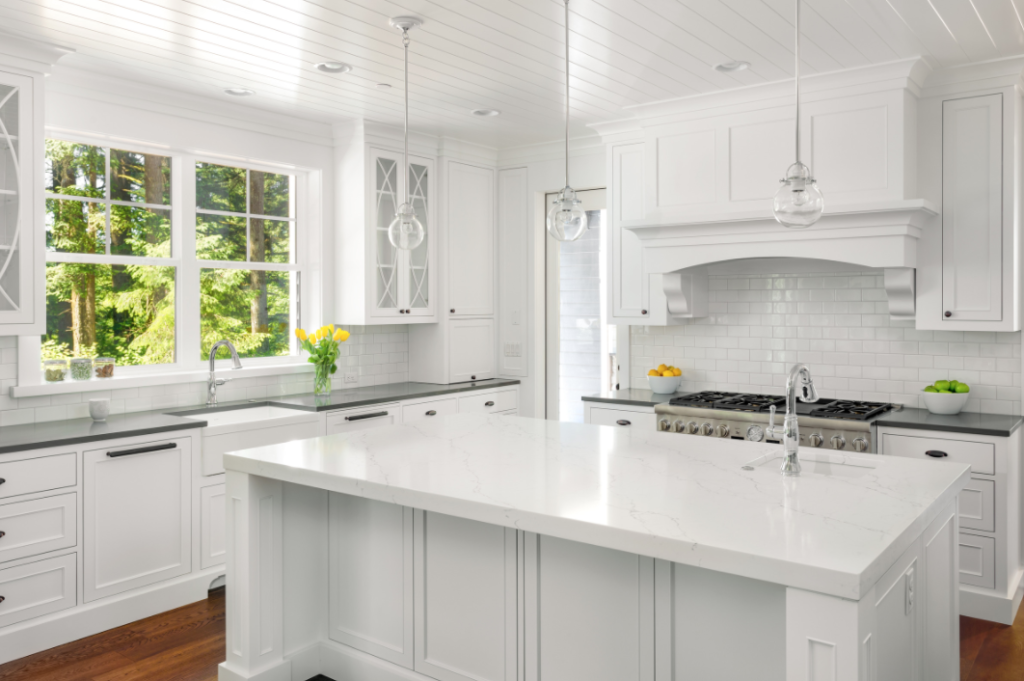 white kitchen