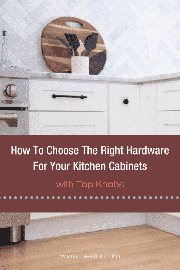 How to chose the right hardware for your kitchen cabinets