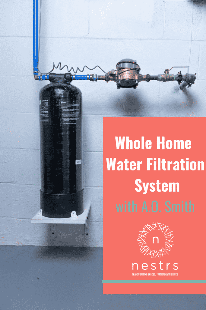 A.O. Smith’s whole home water filtration