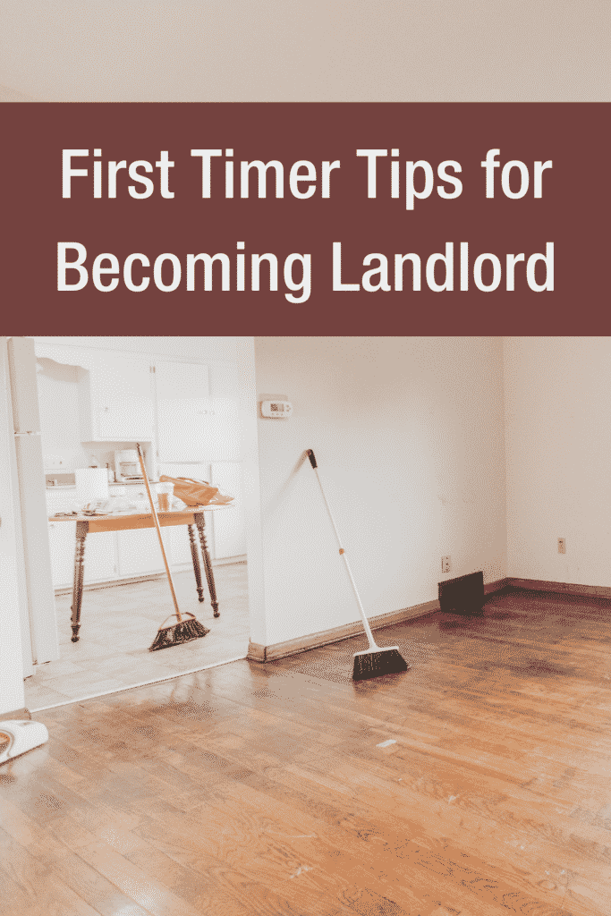 first timer tips for becoming a landlord