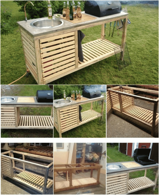 DIY Portable Outdoor Kitchen