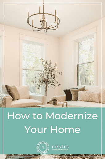 How to Modernize Your Home Pinterest 2